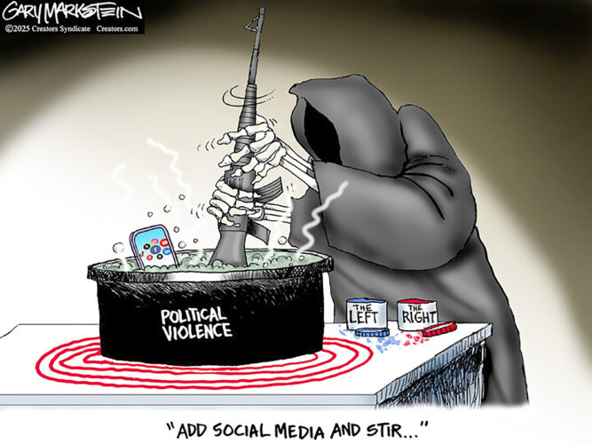 Editorial cartoon for Sept. 19, 2025